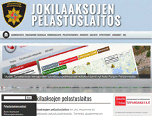 Tablet Screenshot of jokipelastus.fi
